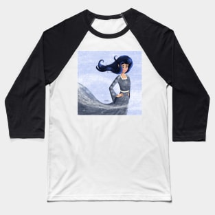 Winter girl Baseball T-Shirt